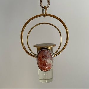 Rising Sun Apotheca essential oil roller necklace
